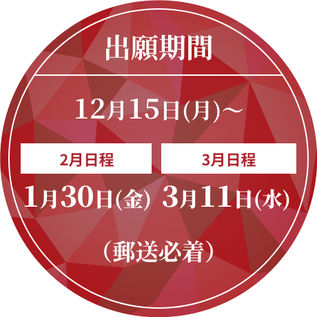 出願期間