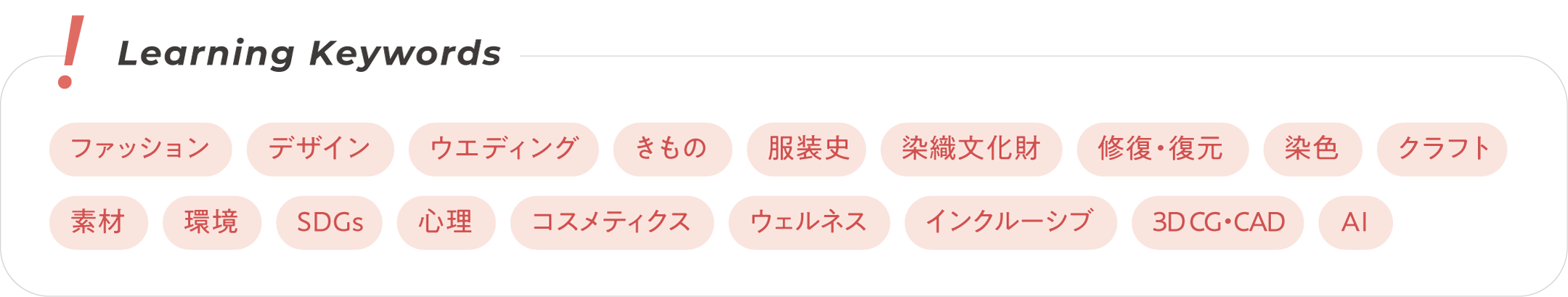 Learning Keywords