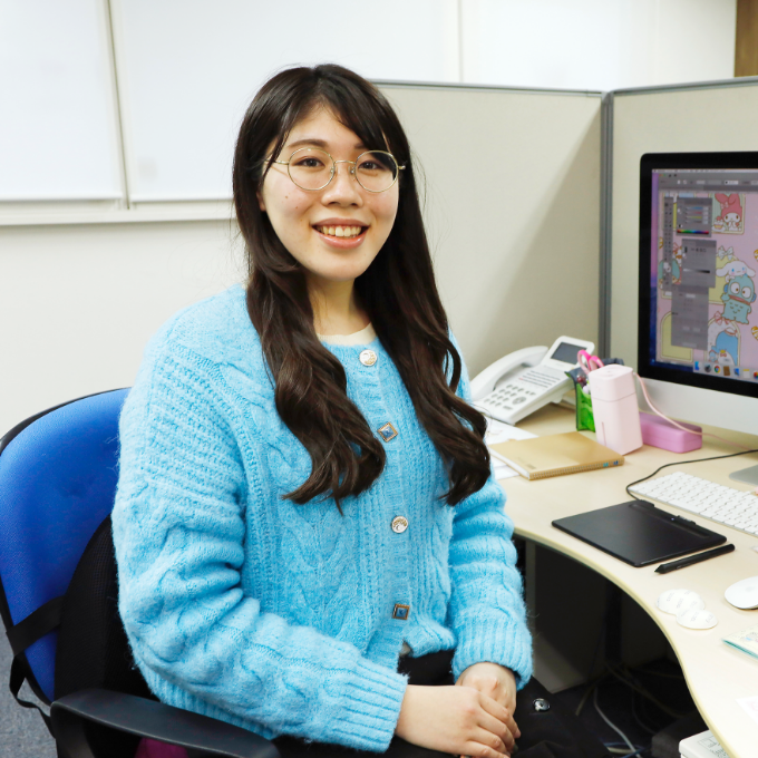 篠田 すみかさん デザインコース グラフィック分野（2021年3月卒業）