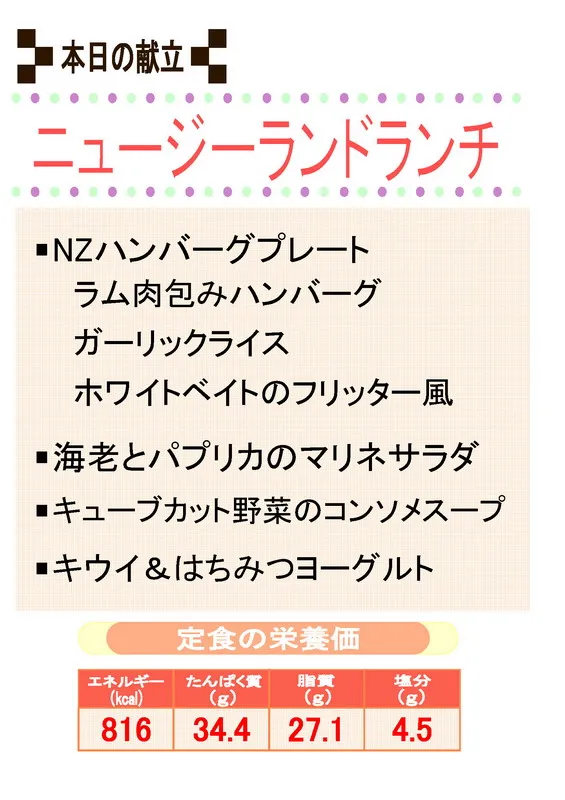 献立