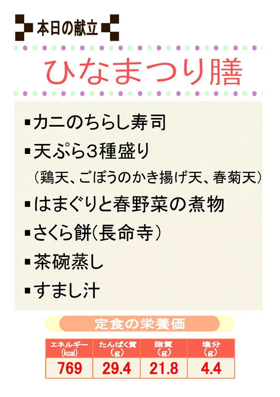 献立