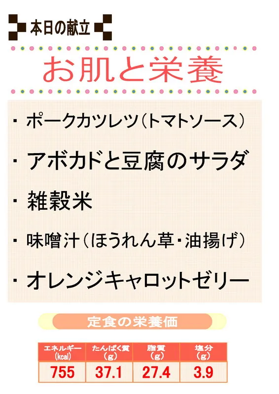 献立