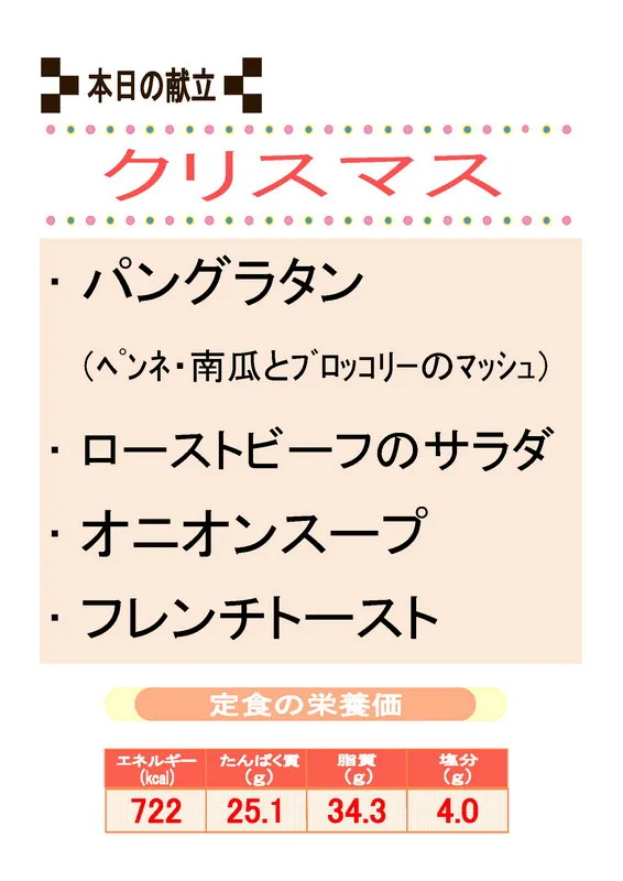 献立