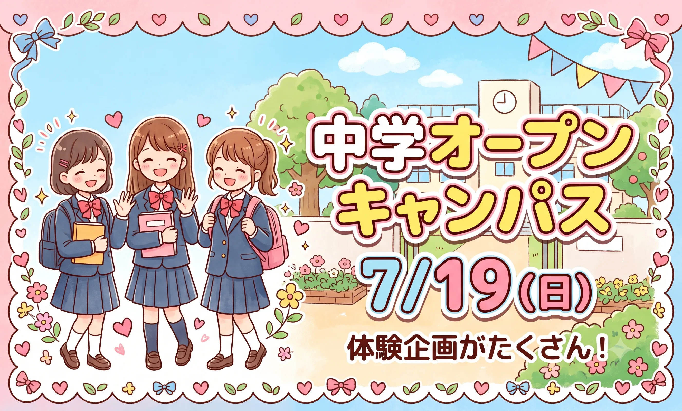 中学オープンキャンパス