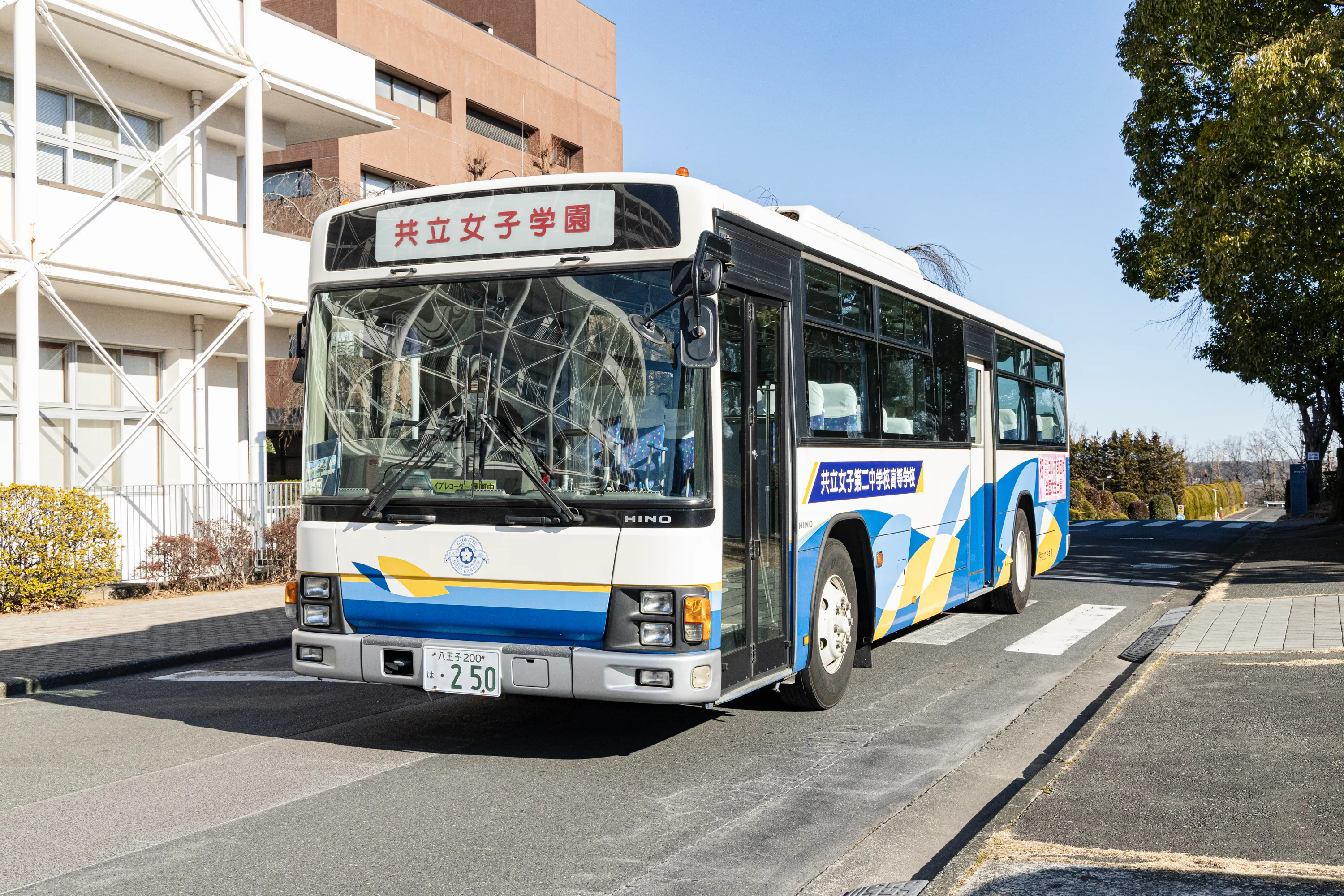 長年活躍した現在のスクールバス