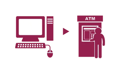 ATM・ネットバンキング