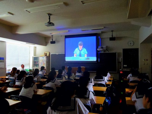 後期 生徒会会長 副会長の立会演説会 ニュース詳細 共立女子中学高等学校